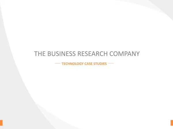Database of Companies for a Leading Research Publisher