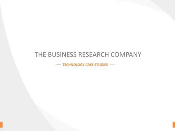 Optoelectronics Competitor Benchmarking