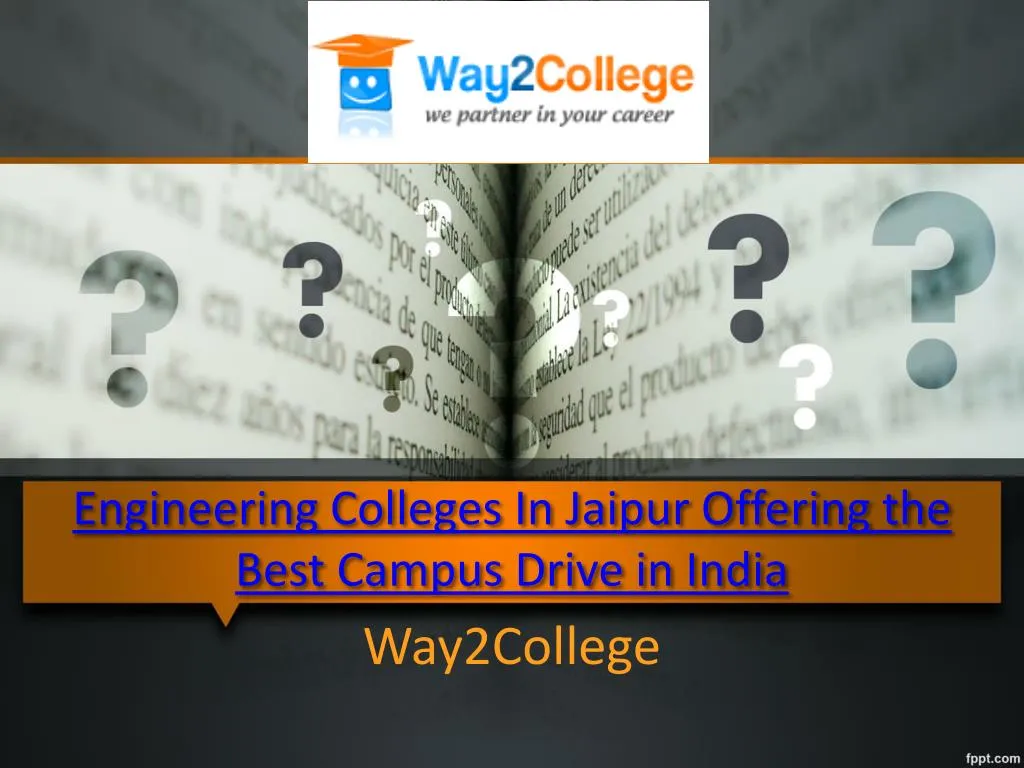 engineering colleges in jaipur offering the best campus drive in india