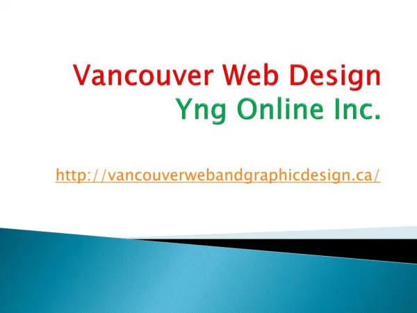 The authentic Vancouver Web Design