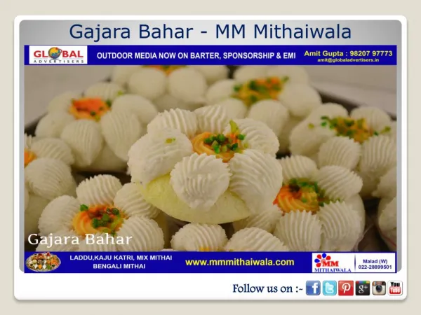 Gajara Bahar - MM Mithaiwala