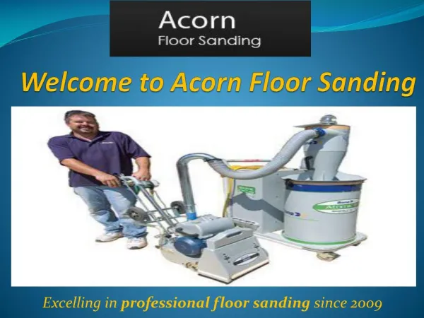 Floor Sanding Winchester - Acorn Floor Sanding