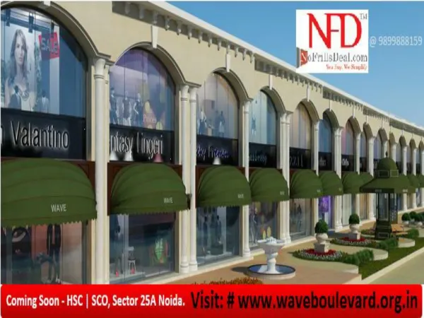 Ultra Luxury spaces in the heart of Noida with Wave Boulevar