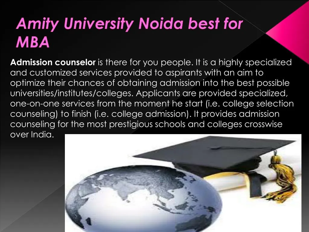 amity university noida best for mba