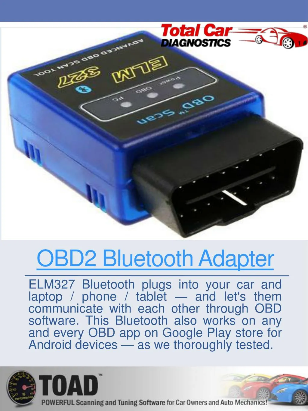 obd2 bluetooth adapter