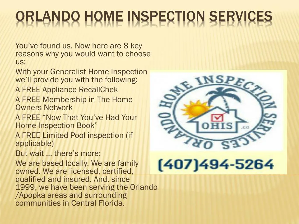 orlando home inspection services