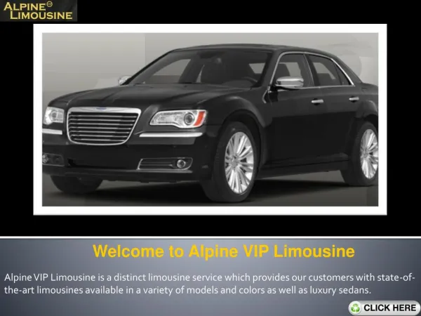 Distinct Limousine Service- Alpine VIP Limousine