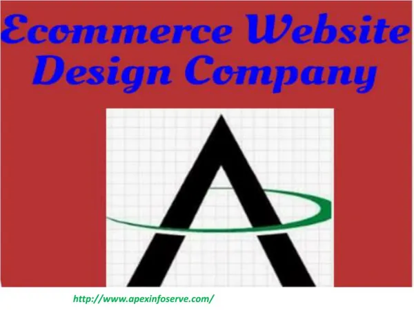 Ecommerce Website Design Company | Apex Info-Serve