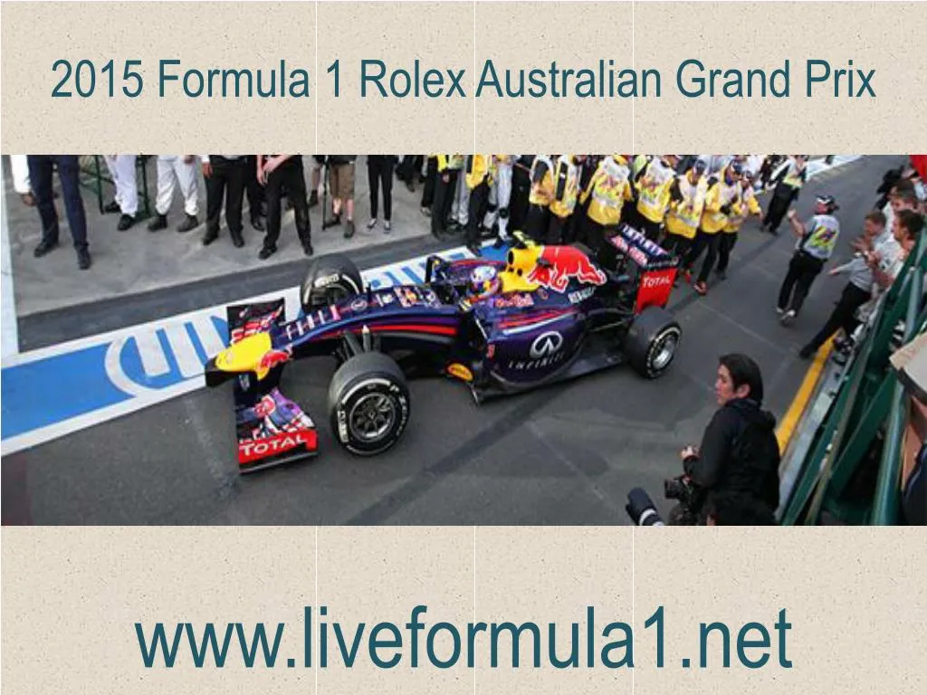 2015 formula 1 rolex australian grand prix