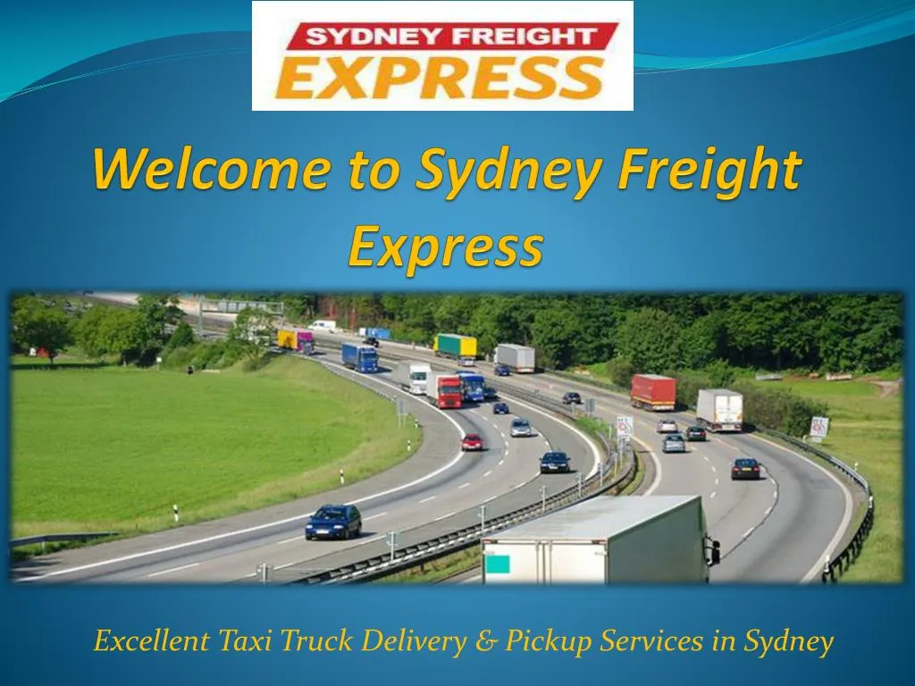 welcome to sydney freight express