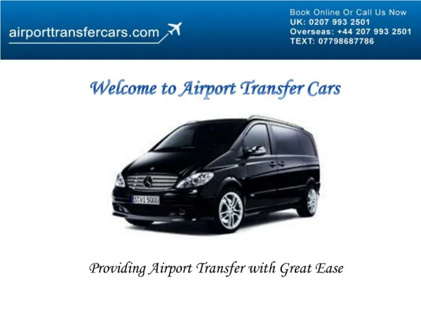 Airport Transfer Cars