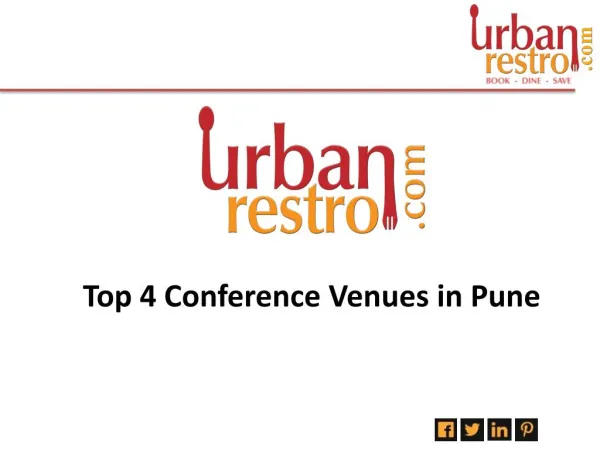 Top 4 Conference Venues In Pune