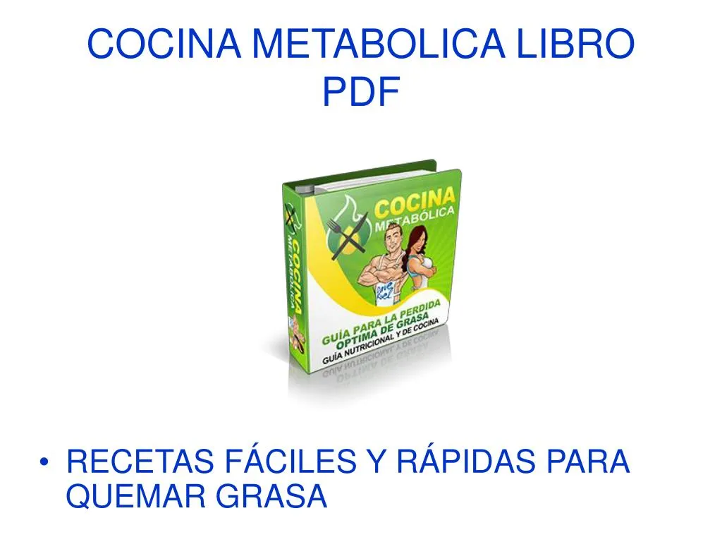 cocina metabolica libro pdf