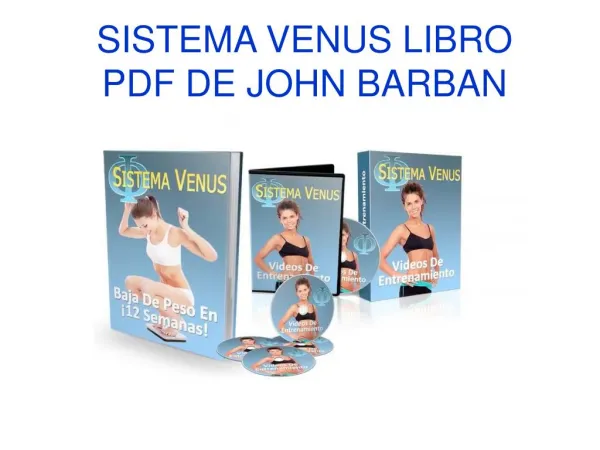 Sistema Venus libro pdf de John Barban