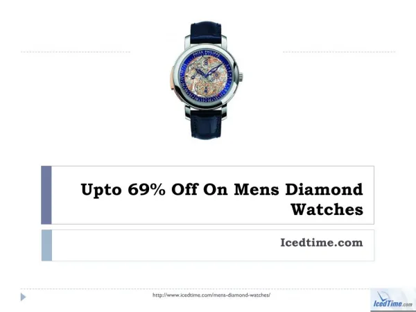 Upto 69% Off On Mens Diamond Watches