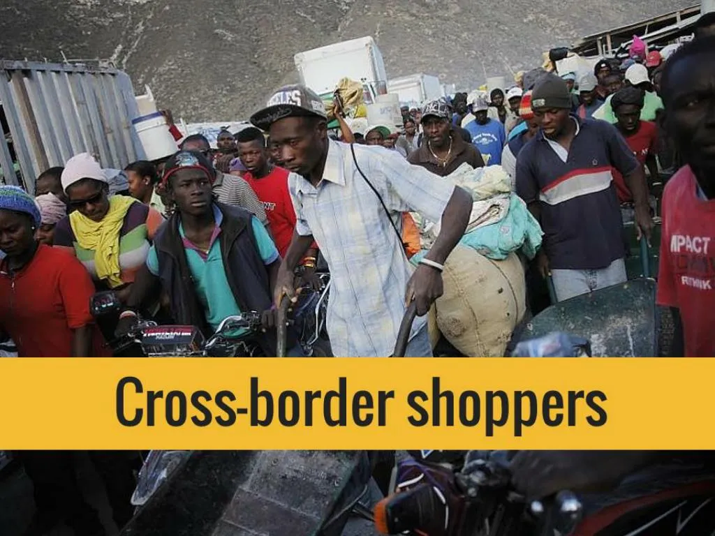 cross border shoppers