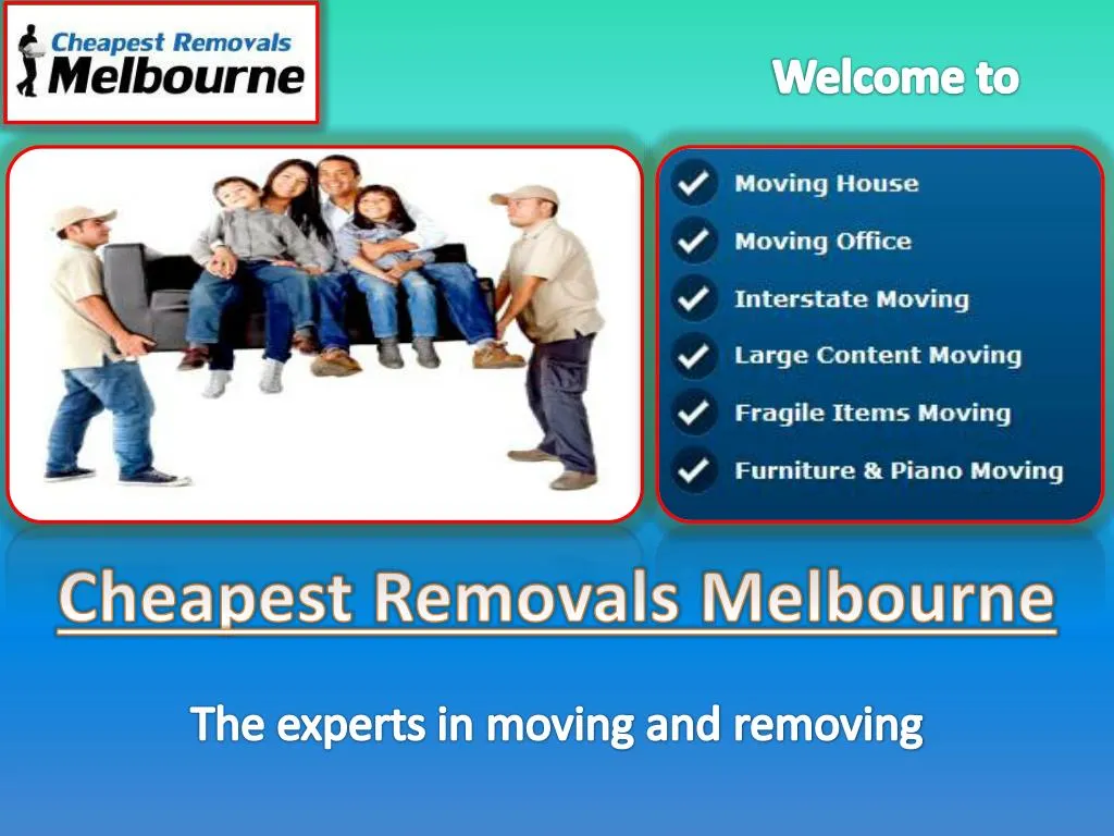 cheapest removals melbourne