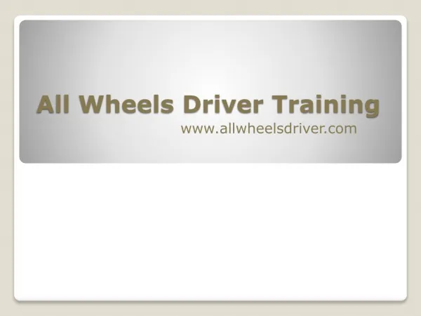 high quality driving instruction from our experienced team