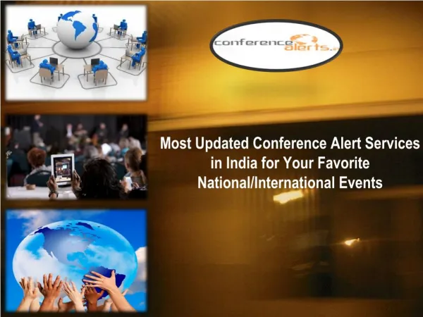 Most Updated Conference Alert Service in India