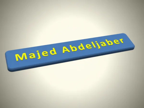 Majed Abdeljaber - Businessman