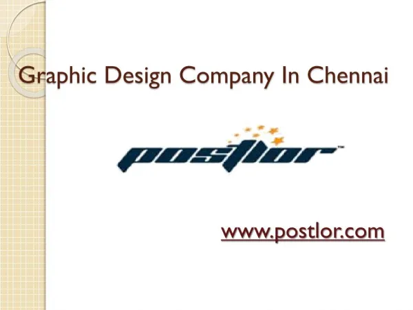 Graphic Design Company in Chennai