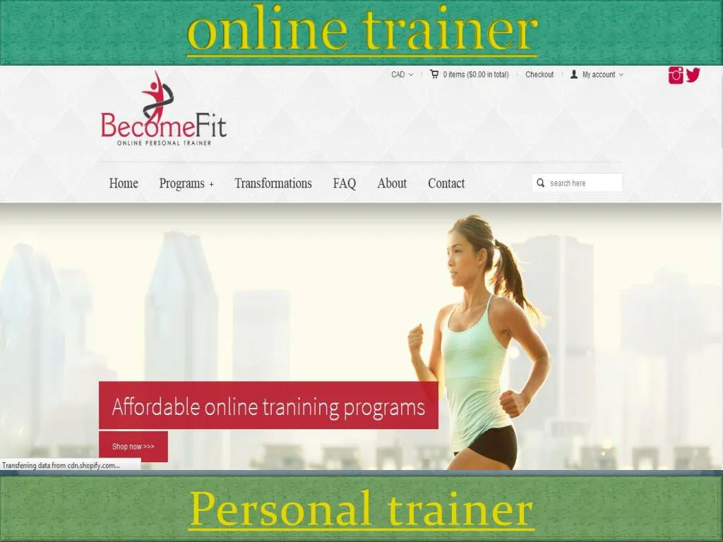 online trainer