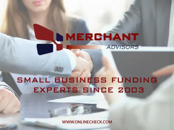 YOUR SMALL BUSINESS FUNDING EXPERTS