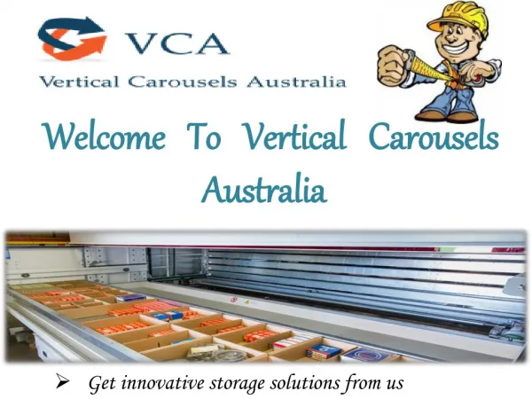 Vertical Carousels Australia - Warehouse Shelving