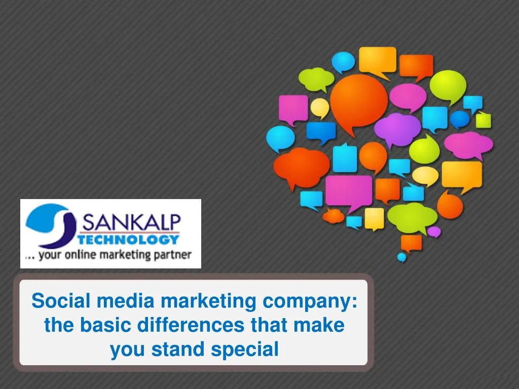 social media marketing company the basic differences that make you stand special