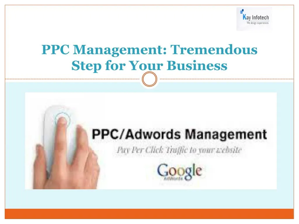 ppc management tremendous step for your business