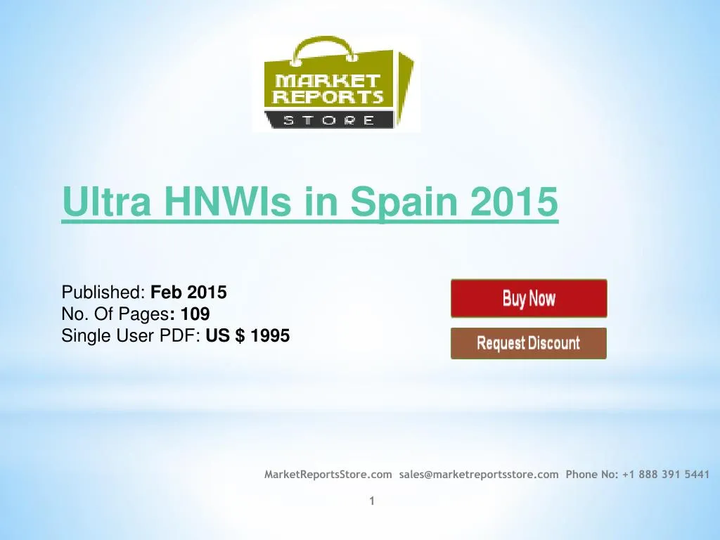 ultra hnwis in spain 2015 published feb 2015 no of pages 109 single user pdf us 1995