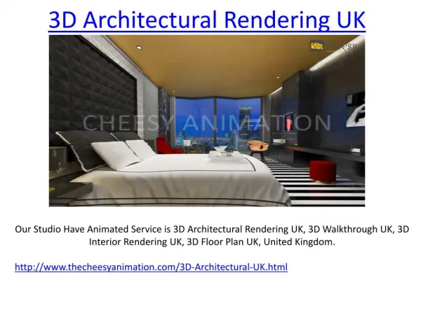 3D Architectural Rendering UK