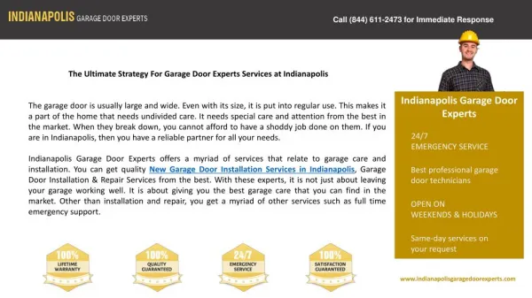 The Ultimate Strategy For Garage Door Experts Services at In