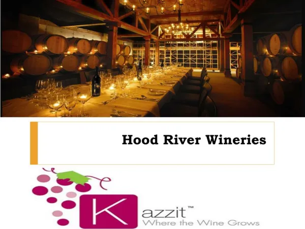 Hood River Wineries