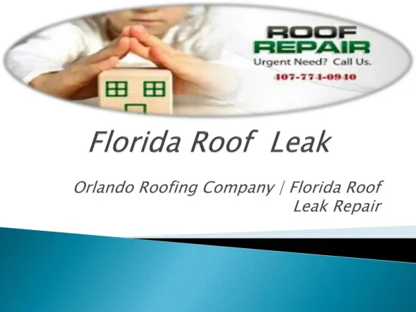 Roof Flashing Leaks
