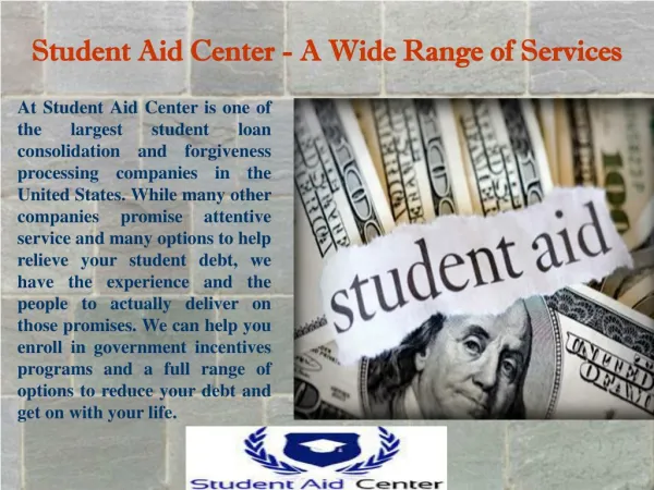 Student Aid Center