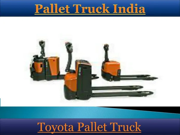 Pallet Truck India
