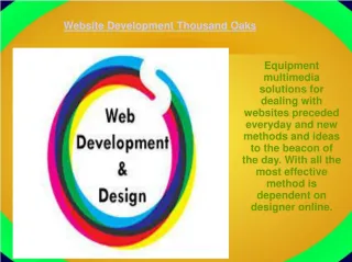 Website Development Thousand Oaks - slide 1
