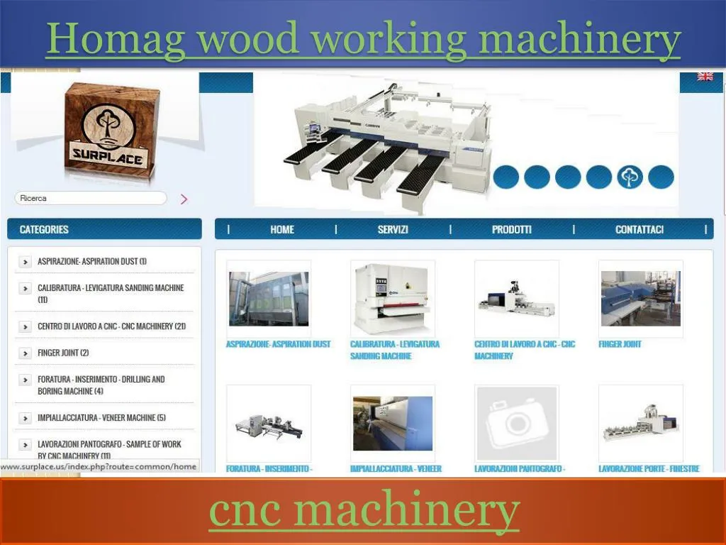 homag wood working machinery