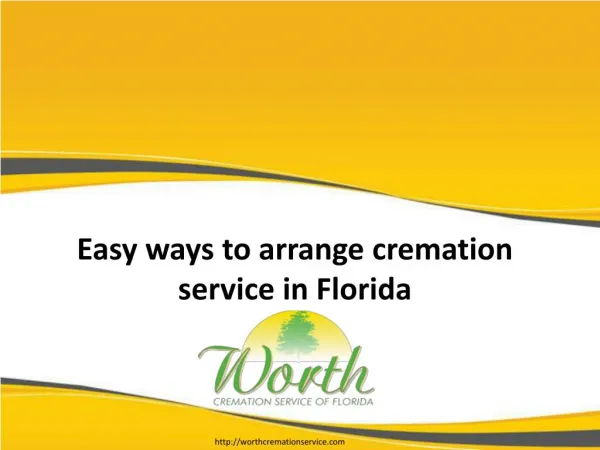 Easy ways to arrange cremation service