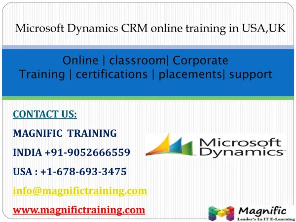 ms dynamics ax crm online training in canada