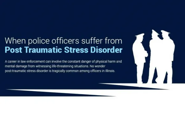 Police Officers Suffer From Post Traumatic Stress Disorder