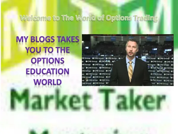 Welcome to the Options Education World