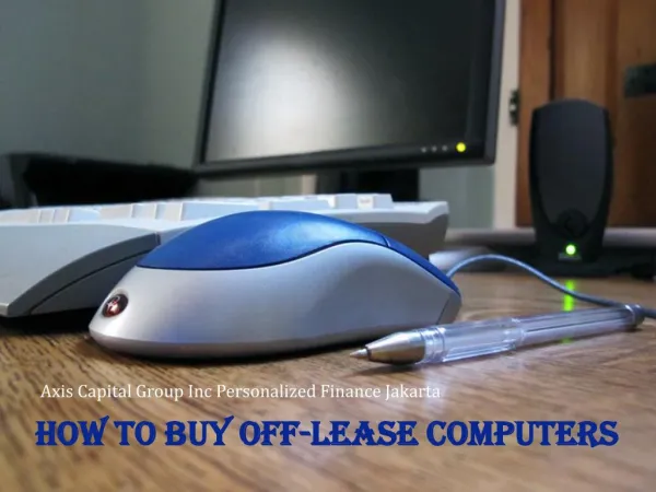 How to Buy Off-Lease Computers
