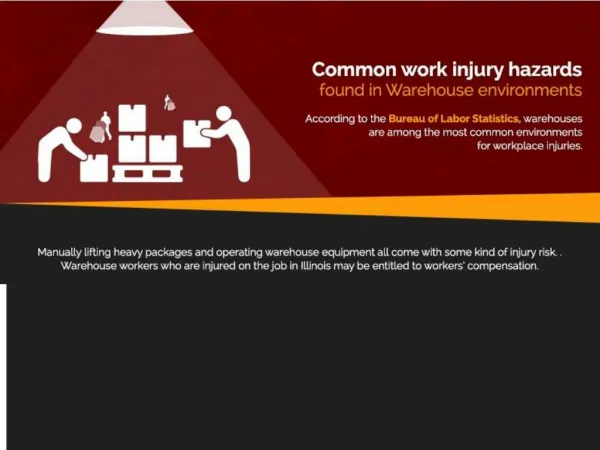 Common Work Injury Hazards In Warehouse Environment