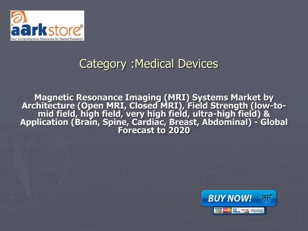 Magnetic Resonance Imaging (MRI) Systems Market by Architect
