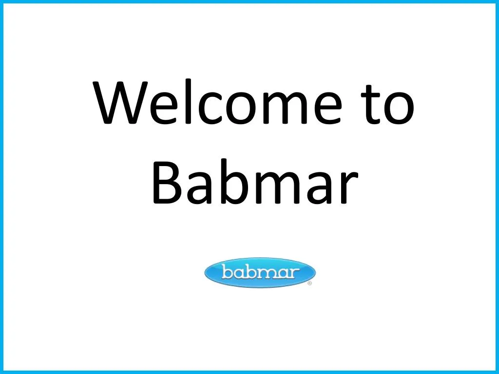 welcome to babmar