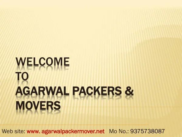 Agarwal Packers And Movers Sabarkantha | Sabarkantha Movers