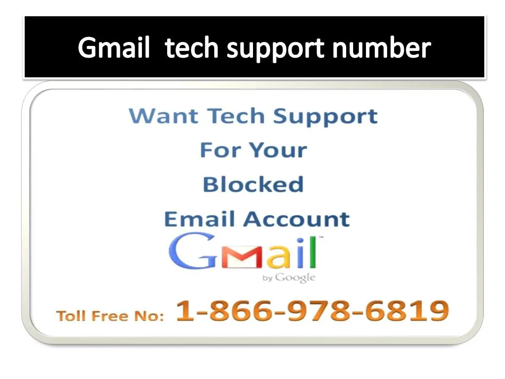 gmail tech support number