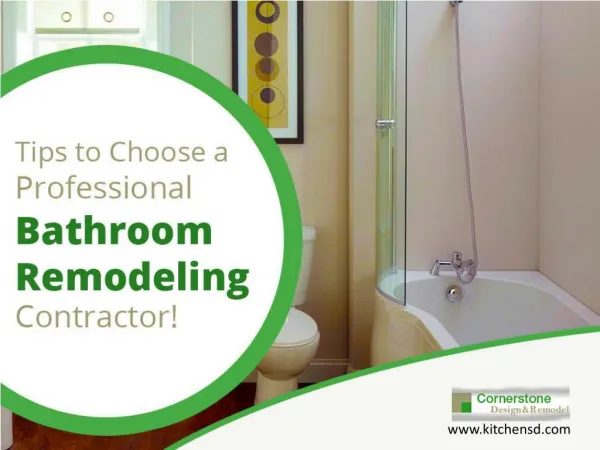 Bathroom Remodeling Contractors in San Diego - How to Choose
